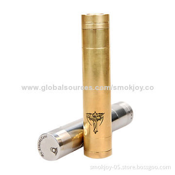 Electronic Cigarettes, Stainless Steel and Brass Nemesis Clone 18650 Mod with Huge VaporNew